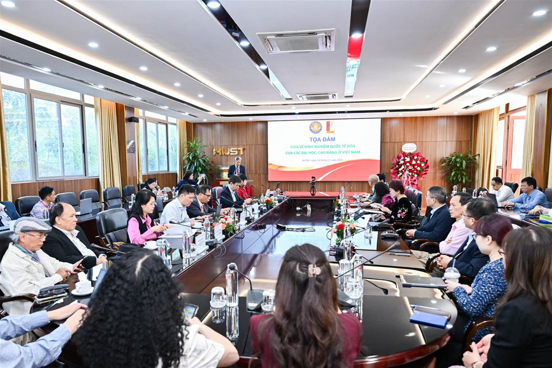 Mở rộng hợp tác Quốc tế cùng các trường Đại học, Cao đẳng trên toàn quốc